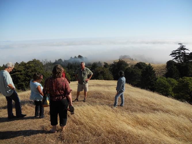 Gathering on Mt. Tam 7/11/10