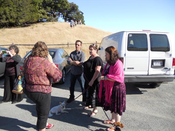 Gathering on Mt. Tam 7/11/10